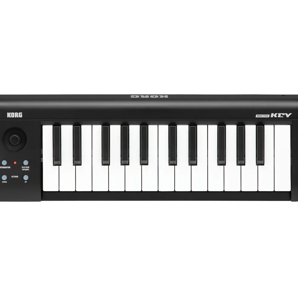 KORG microKEY25 USB MIDI Keyboard Black