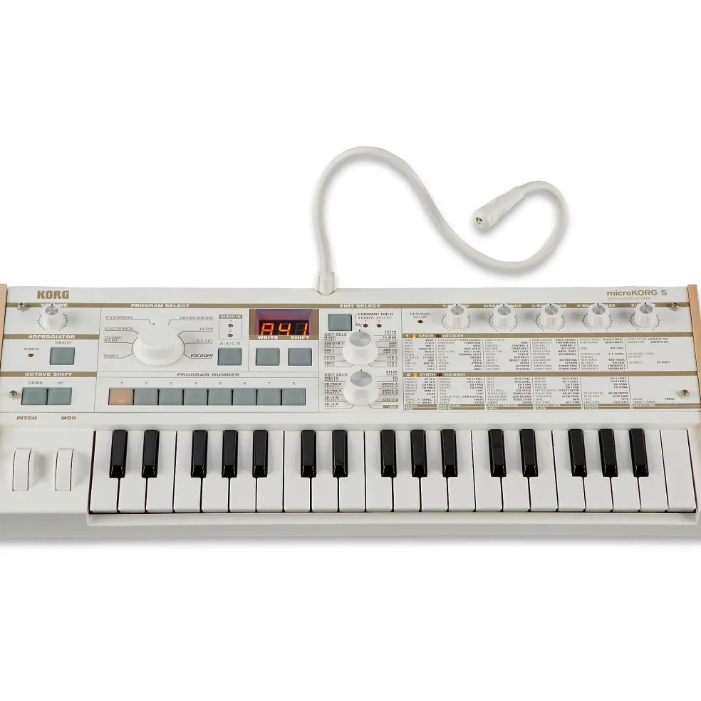 KORG microKORG-S Synthesizer/Vocoder With Built-In Speaker System