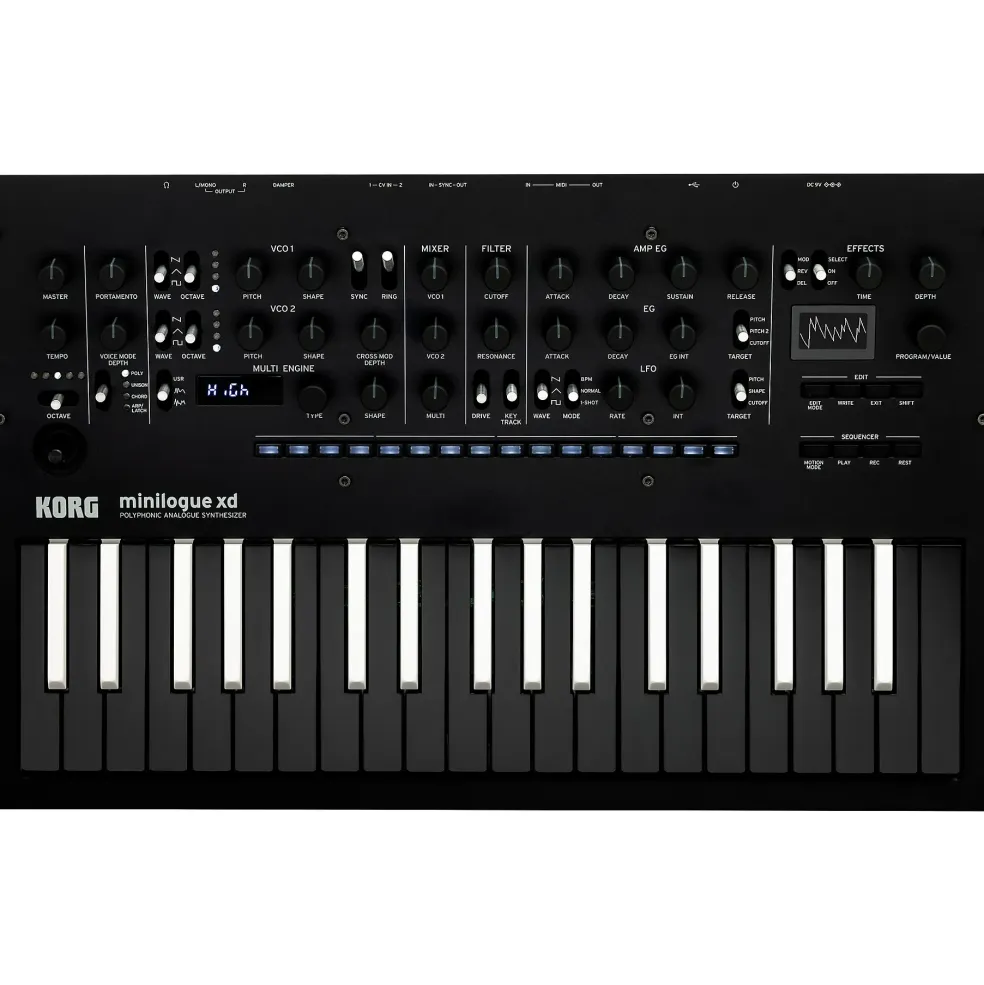 KORG minilogue xd Inverted Polyphonic Analog Synthesizer"