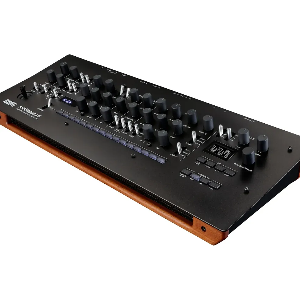 KORG minilogue xd module Keyboard Voice Expander and Desktop Synth Black