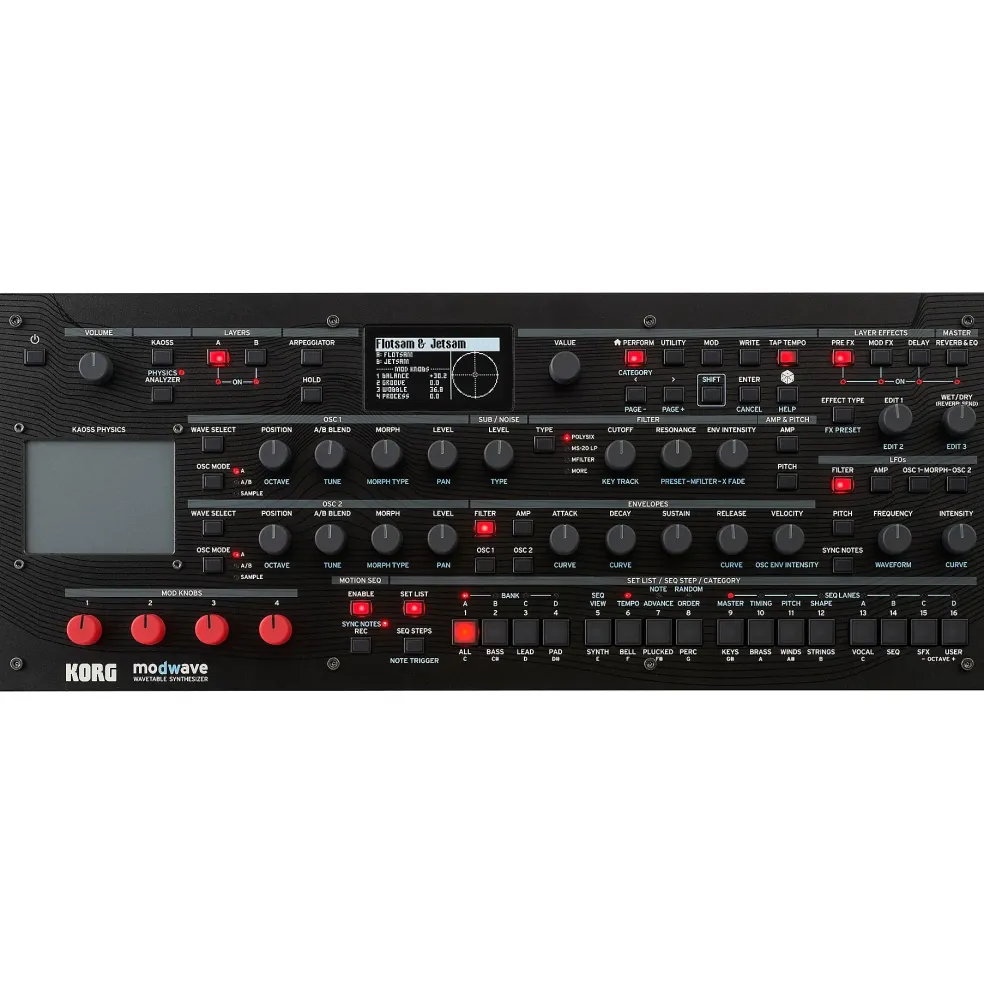 KORG modwave Wavetable Desktop/4U Rack