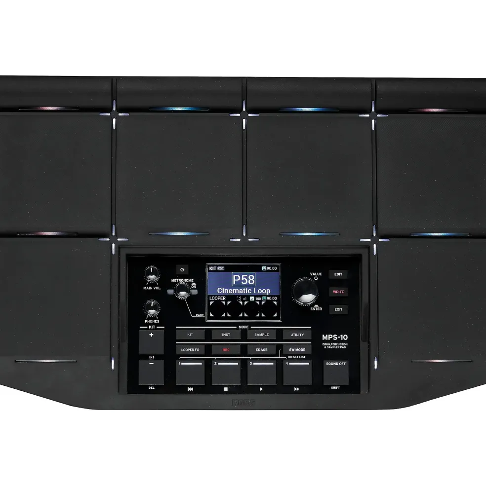 KORG MPS-10 Drum, Percussion, and Sampler Pad