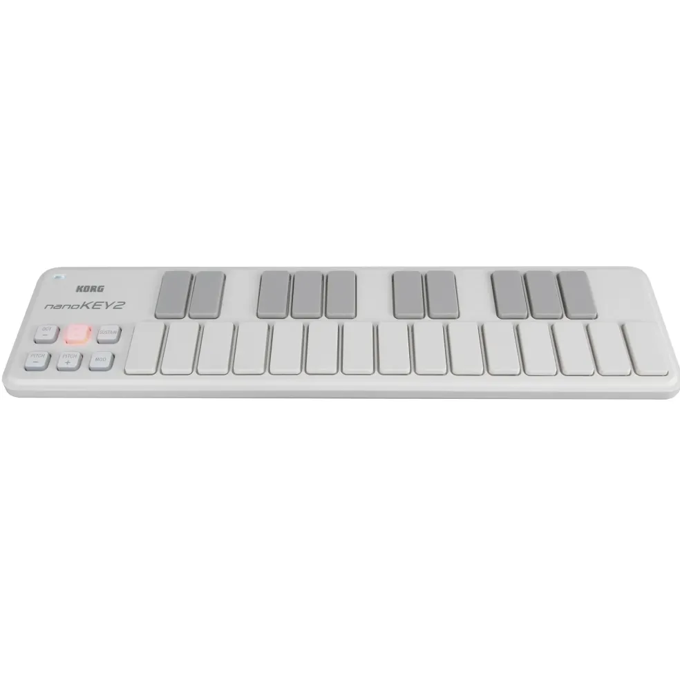 KORG NANOKEY2 USB Keyboard Controller White