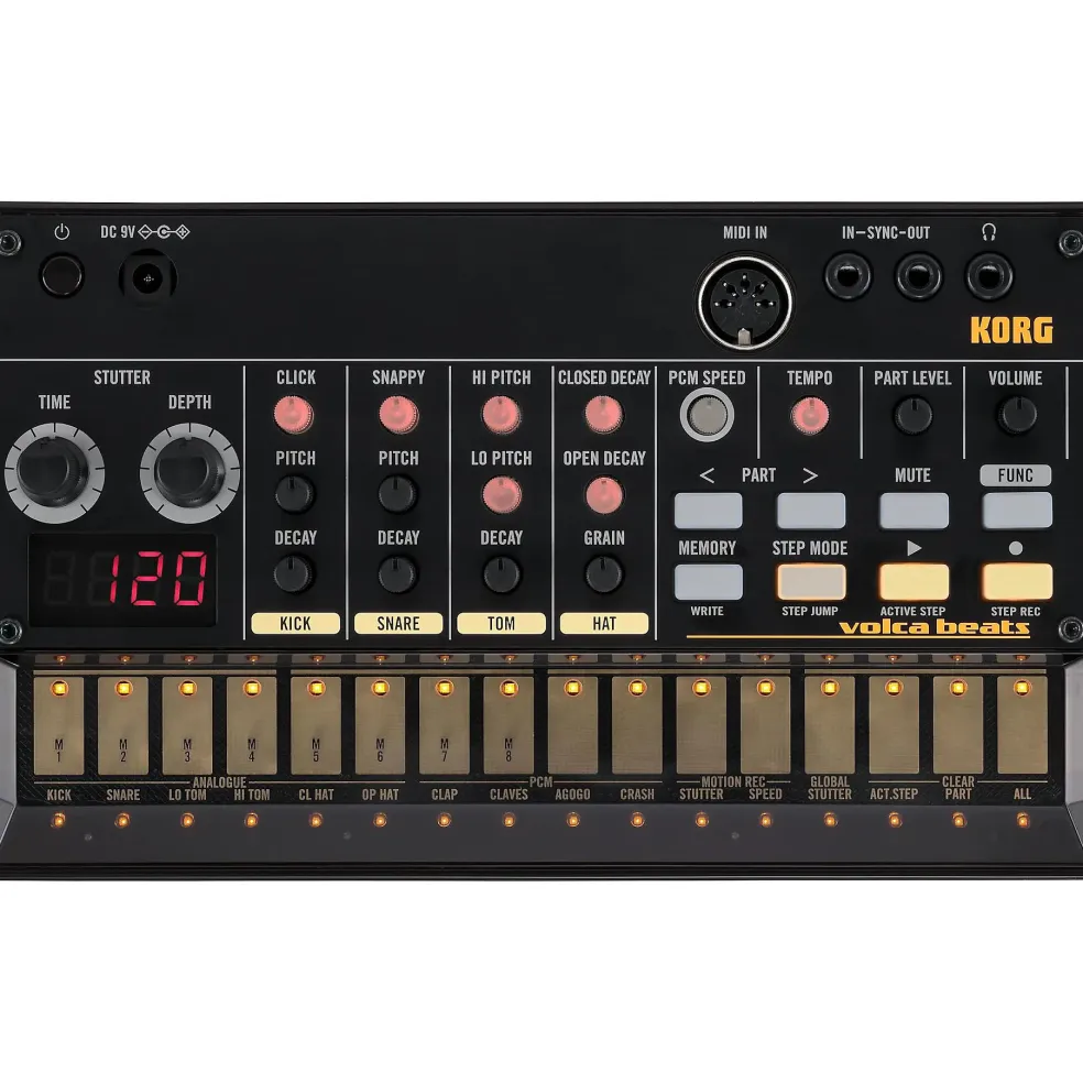 KORG volca beats Analog Drum Machine
