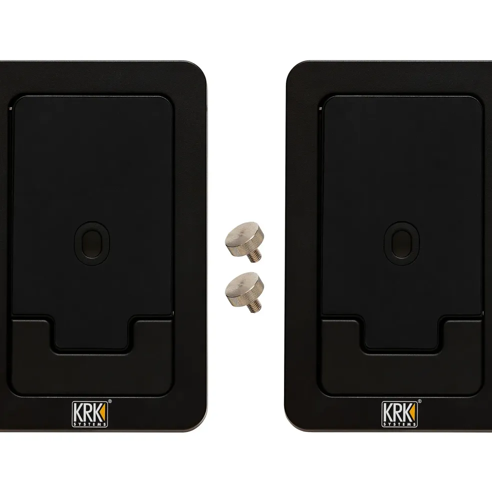 KRK GOAUX4 4" Powered Portable Studio Monitor (Pair) Black