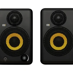 KRK GOAUX3 3" Powered Portable Studio Monitor (Pair) Black