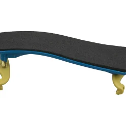 Kun Mini Collapsible Violin Shoulder Rest Mini Blue 1/4-1/16 Size
