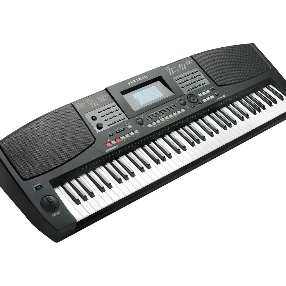 Kurzweil Home KP300X 76-Key Portable Arranger Keyboard Black