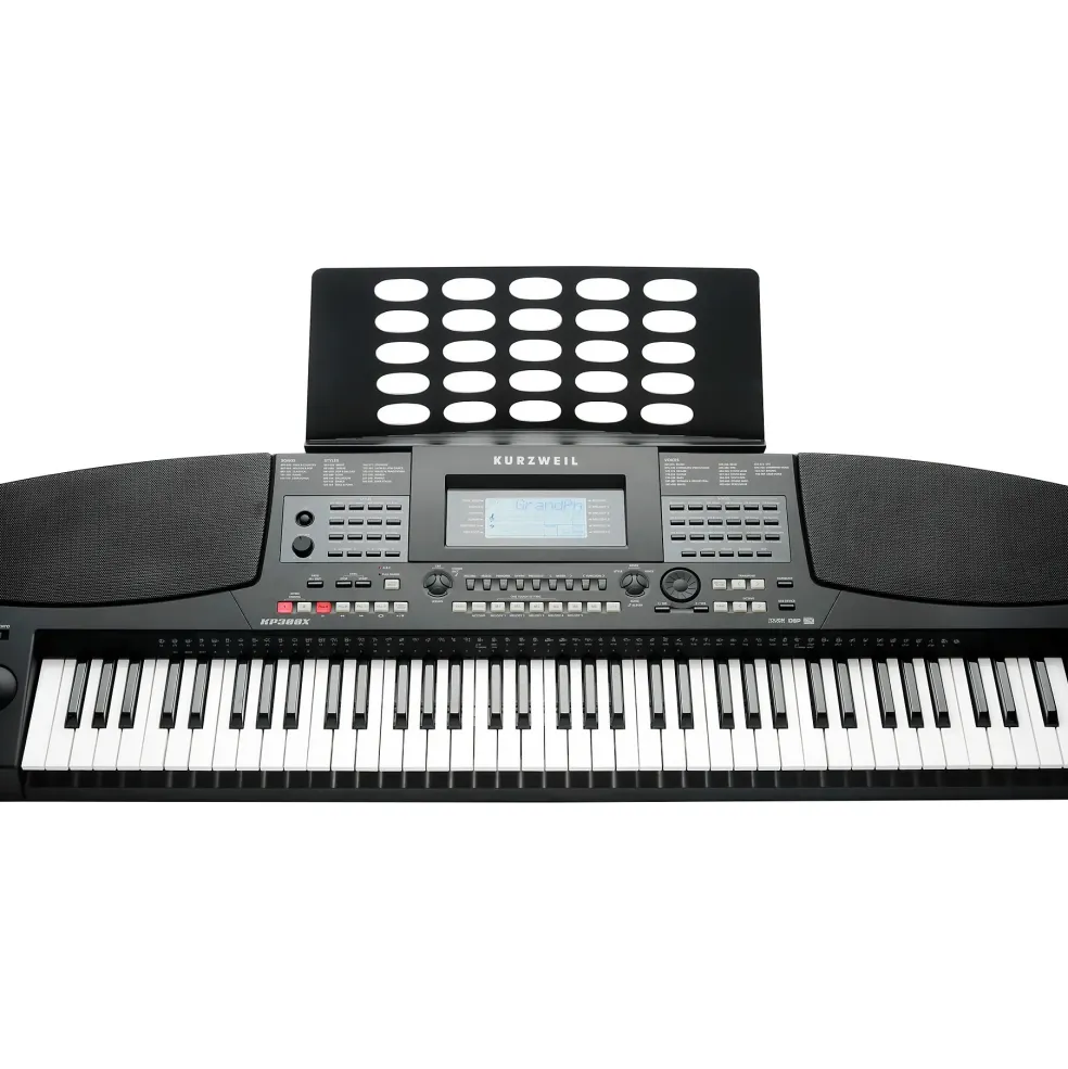 Kurzweil Home KP300X 76-Key Portable Arranger Keyboard Black