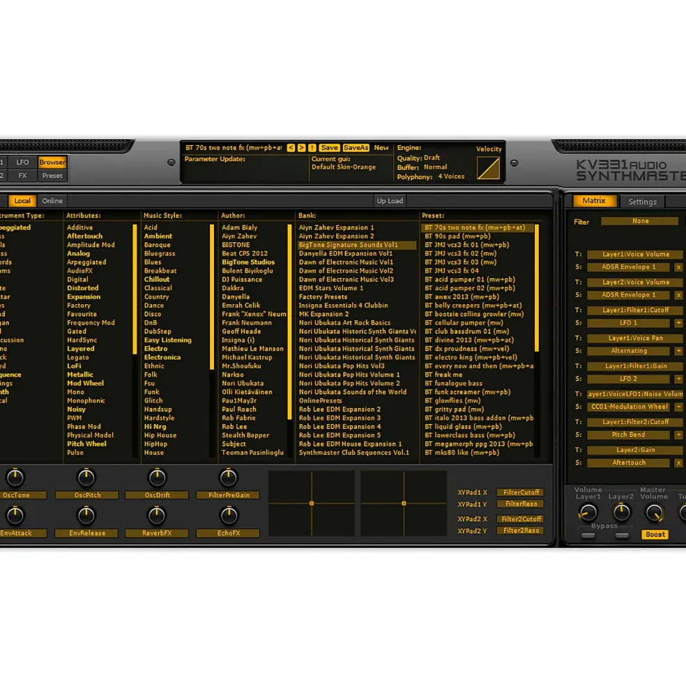KV331 Audio Everything Bundle Upgrade From SynthMaster Player