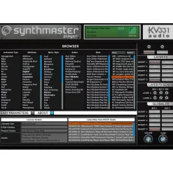 KV331 Audio SynthMaster Player Software Download
