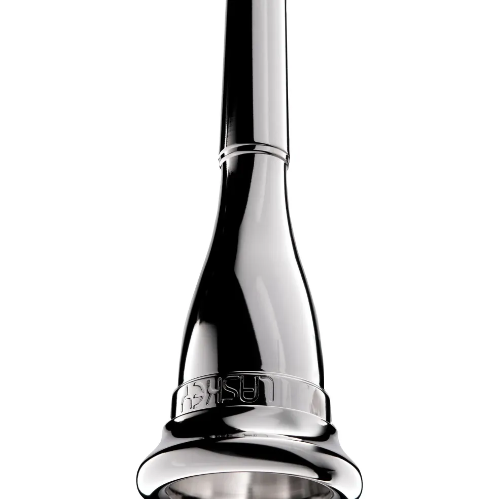 Laskey Classic F Series American Shank French Horn Mouthpiece in Silver 85F
