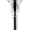 Laskey Protege Series European Shank Tuba Mouthpiece in Silver