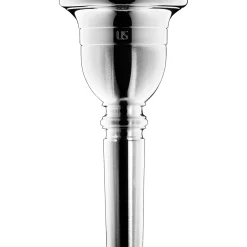 Laskey Protege Series European Shank Tuba Mouthpiece in Silver