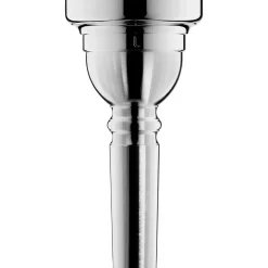 Laskey Protege Series Large Shank Trombone Mouthpiece in Silver