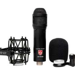 Lauten Audio LS-208 Front Address Large-diaphragm Condenser Microphone Black