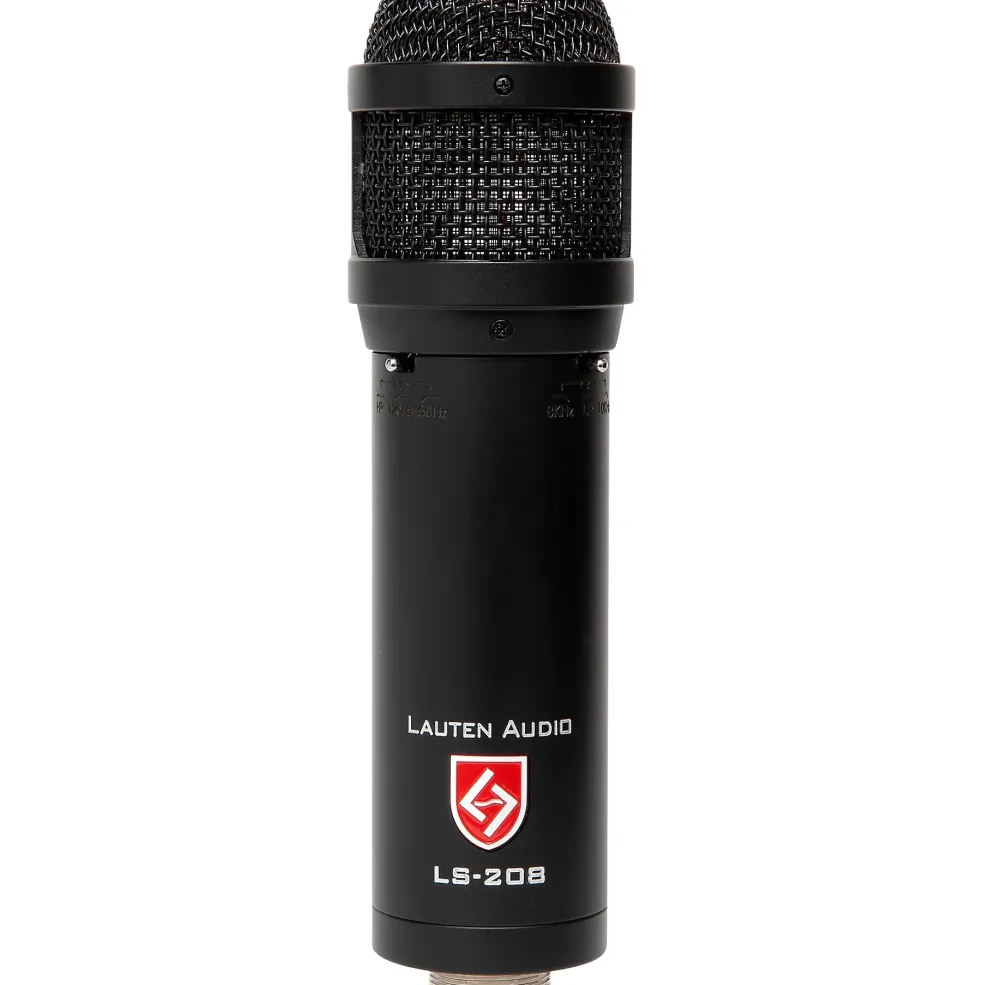 Lauten Audio LS-208 Front Address Large-diaphragm Condenser Microphone Black