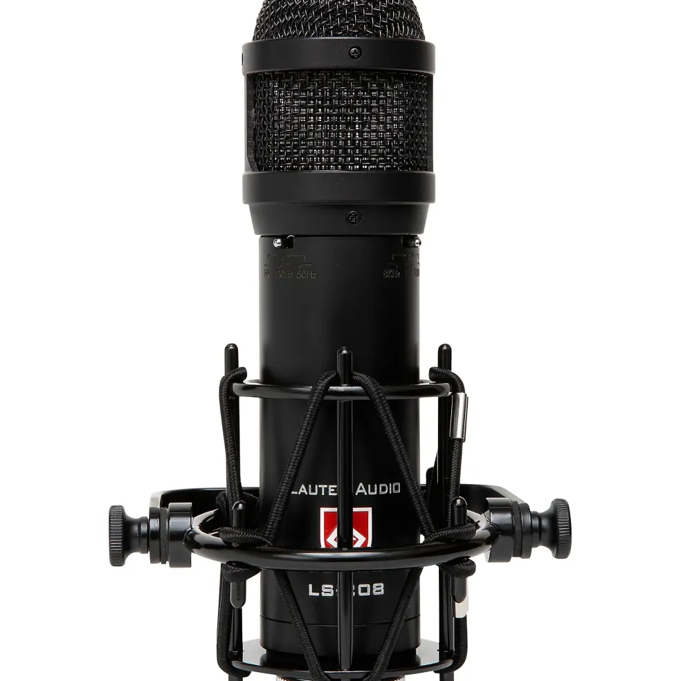Lauten Audio LS-208 Front Address Large-diaphragm Condenser Microphone Black