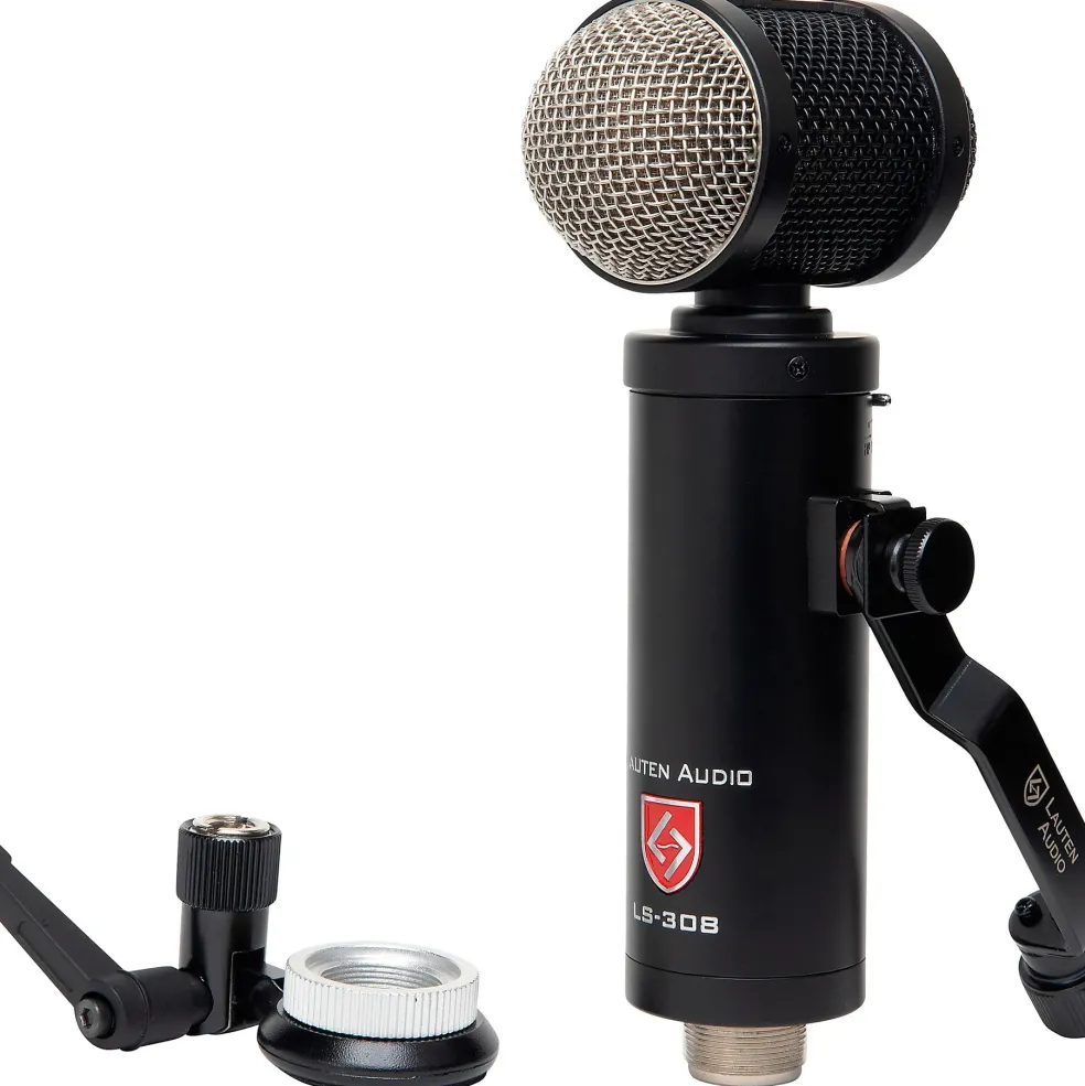 Lauten Audio LS-308 Large-Diaphragm Condenser Microphone Black