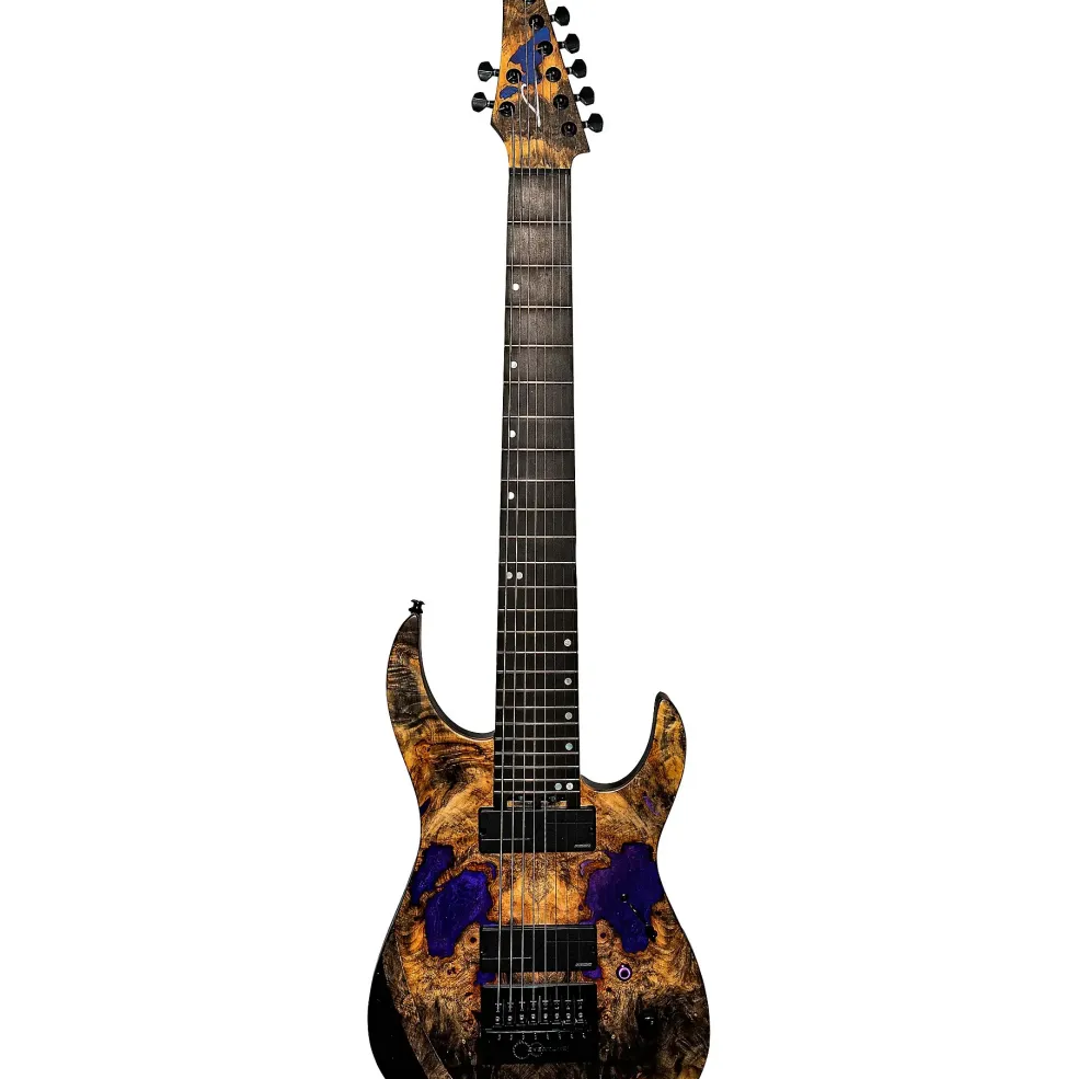 Legator Ninja 8-String X Series Evertune Electric Guitar Royal Purple