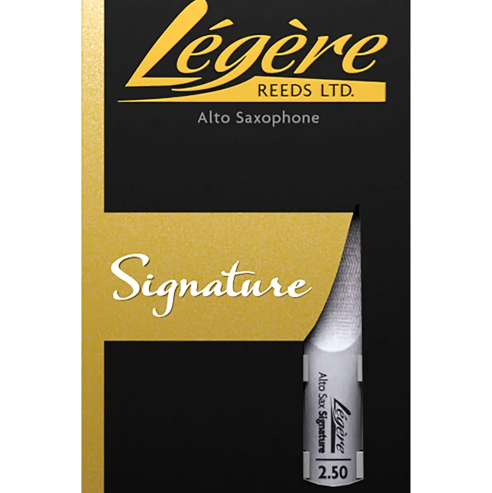 Legere Reeds Signature Series Alto Saxophone Reed 2.5