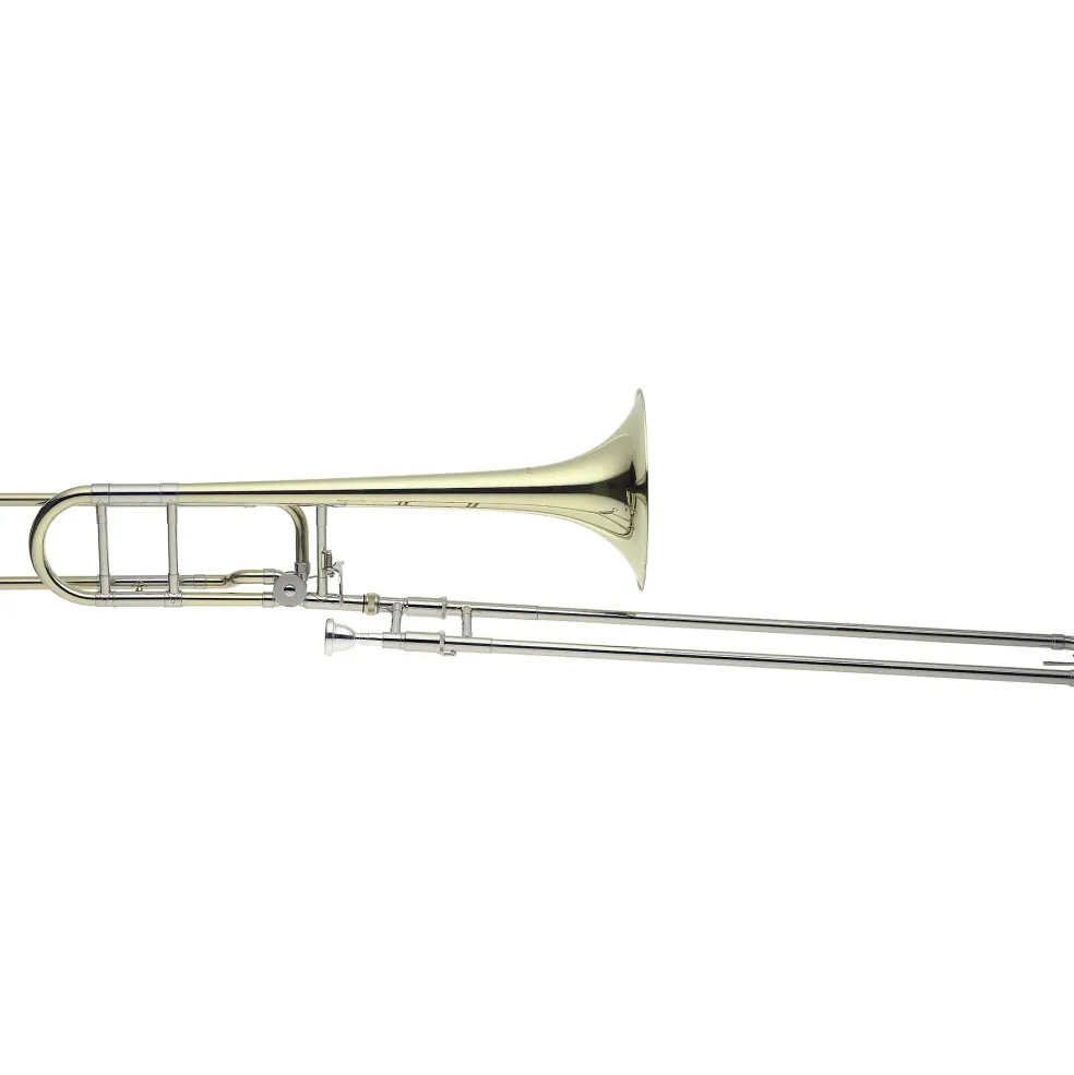Levante LV-TB5415 Professional Bb/F Large Bore Trombone Clear Lacquer