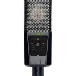 LEWITT LCT 640 TS Multi-Pattern Large-Diaphragm Condenser Microphone With Shockmount Black