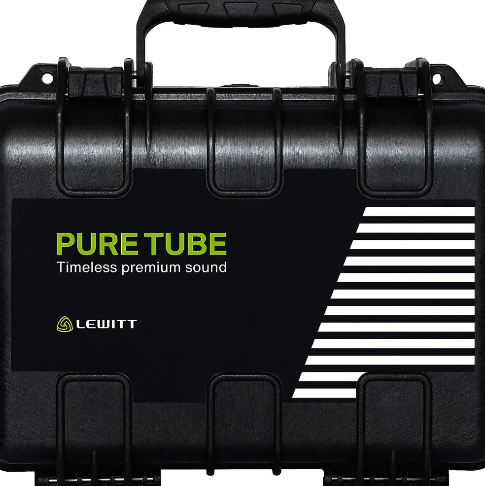 LEWITT Pure Tube Studio Microphone Set Black