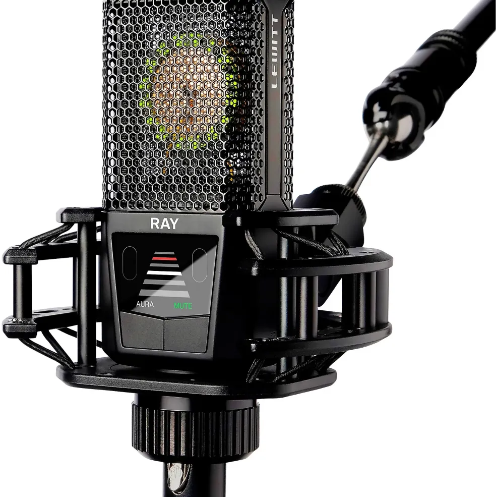 LEWITT RAY Large-Diaphragm Condenser Microphone Black