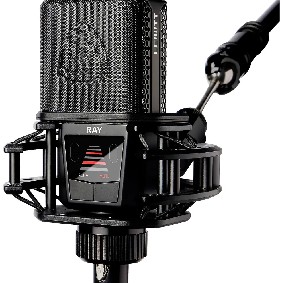 LEWITT RAY Large-Diaphragm Condenser Microphone Black