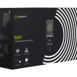 LEWITT RAY Large-Diaphragm Condenser Microphone Black