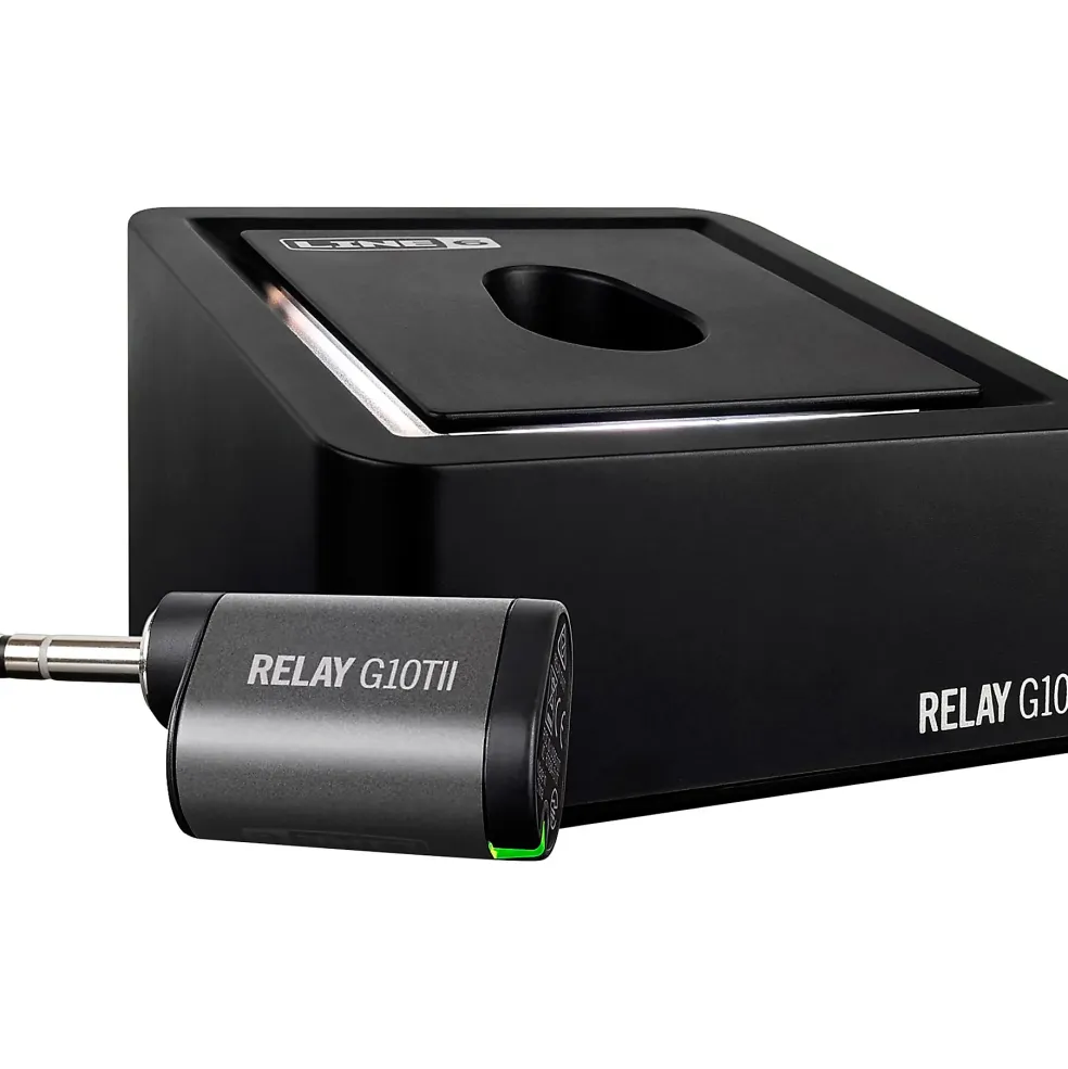 Line 6 Relay G10 Wireless Guitar System With G10TII Transmitter Black