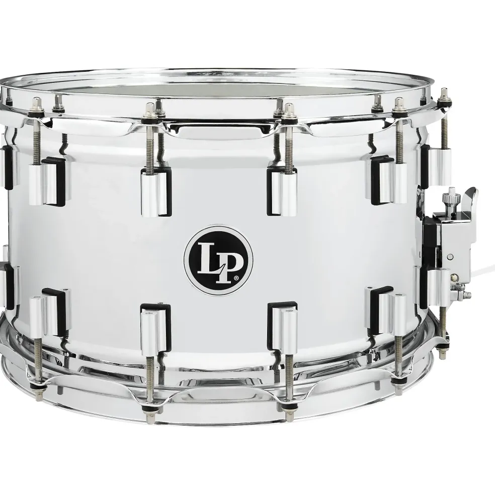 LP 24-Lug Banda Snare Drum Stainless Steel