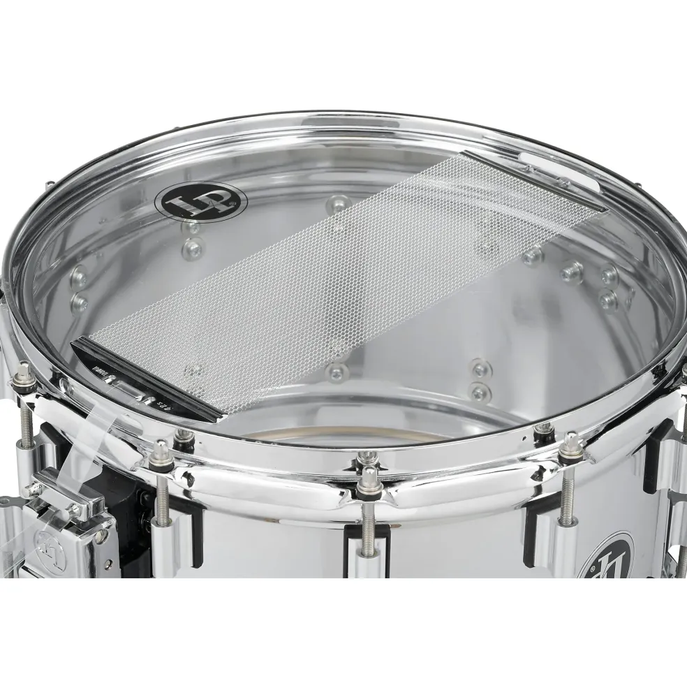 LP 24-Lug Banda Snare Drum Stainless Steel