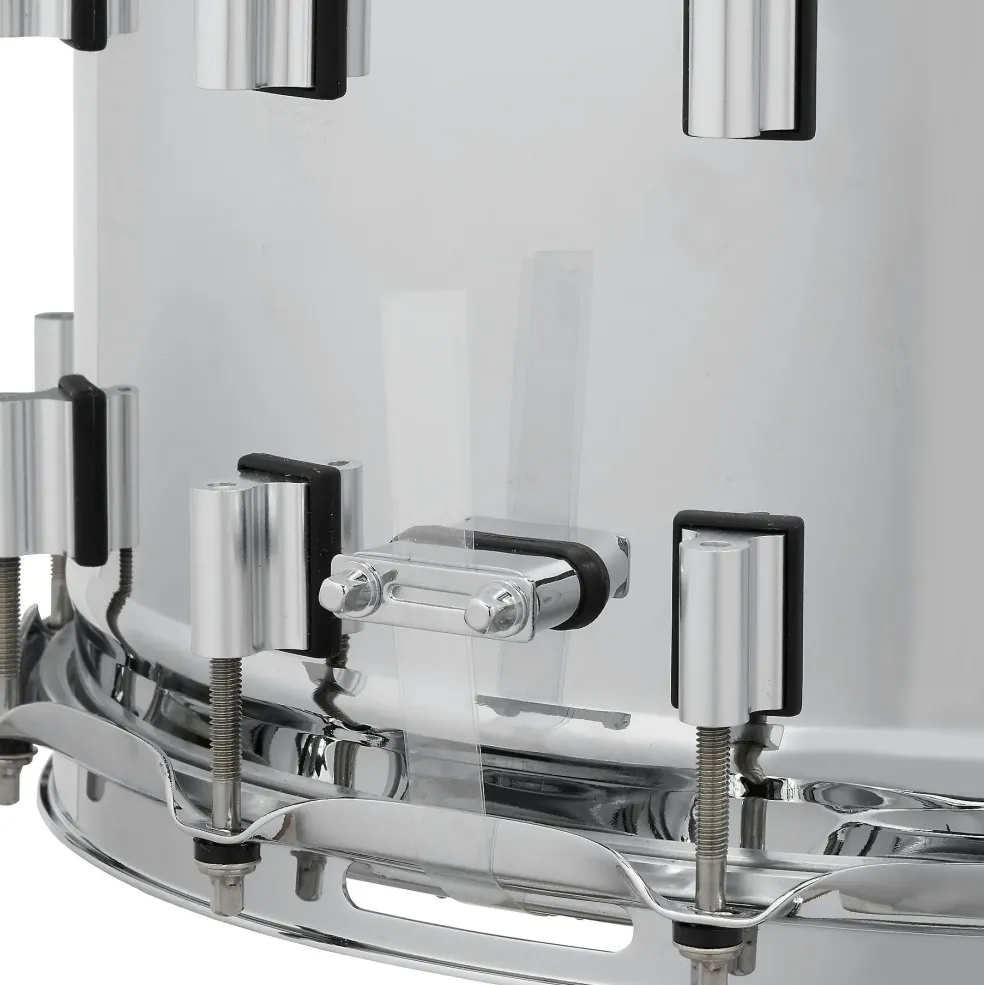 LP 24-Lug Banda Snare Drum Stainless Steel