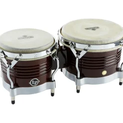 LP M201 Matador Wood Bongos Dark Brown