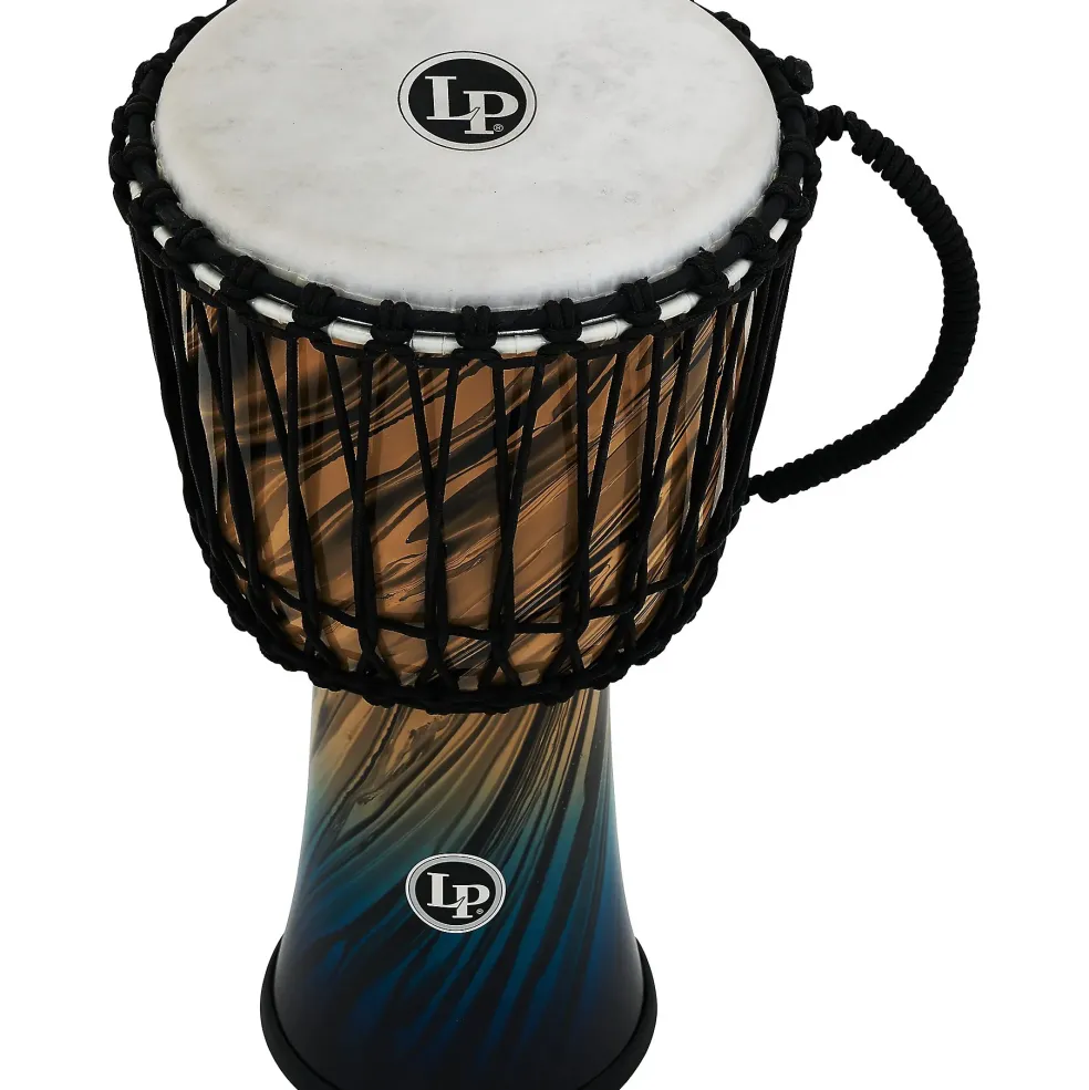 LP Performer Rope Tuned Djembe 10 in. Blue Fade