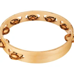 LP Pro Single Row Tambourine 10 in. Bronze