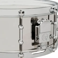 LP Stainless Steel Salsa Snare Drum 13 x 5.5 in. Stainless Steel