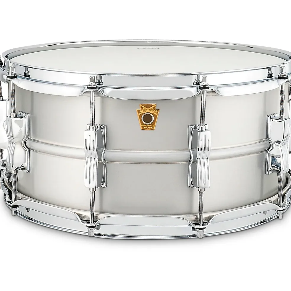 Ludwig Acro Aluminum Snare Drum 14 x 6.5 in.