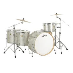 Ludwig Centennial Zep 4-Piece Shell Pack Silver Sparkle