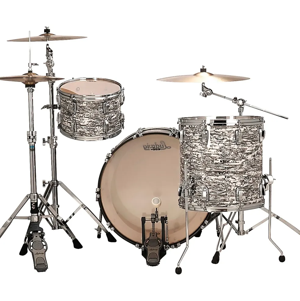 Ludwig Classic Maple 3-Piece Jazzette Shell Pack With 18" Bass Drum Digital Sparkle