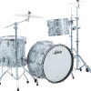 Ludwig Classic Maple 3-Piece Fab Shell Pack With 22" Bass Drum White Mosaic