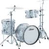 Ludwig Classic Maple 3-Piece Downbeat Shell Pack With 20" Bass Drum White Mosaic