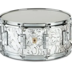 Ludwig Classic Maple Snare Drum 14 x 6.5 in. White Mosaic