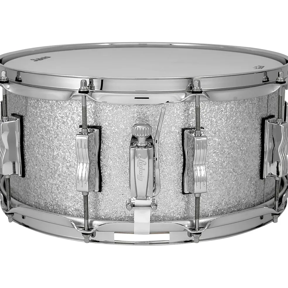 Ludwig Classic Oak Snare Drum 14 x 6.5 in. Silver Sparkle