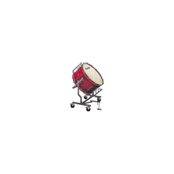 Ludwig Concert Bass Drum w/ Fiberskyn Heads & LE788 Stand Mahogany Stain 16x32