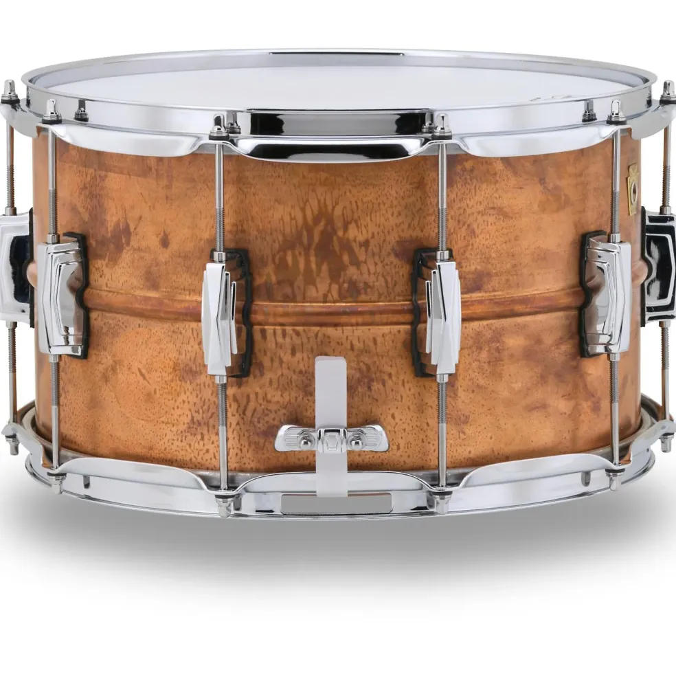 Ludwig Copper Phonic Snare Drum, 14 x8 in.