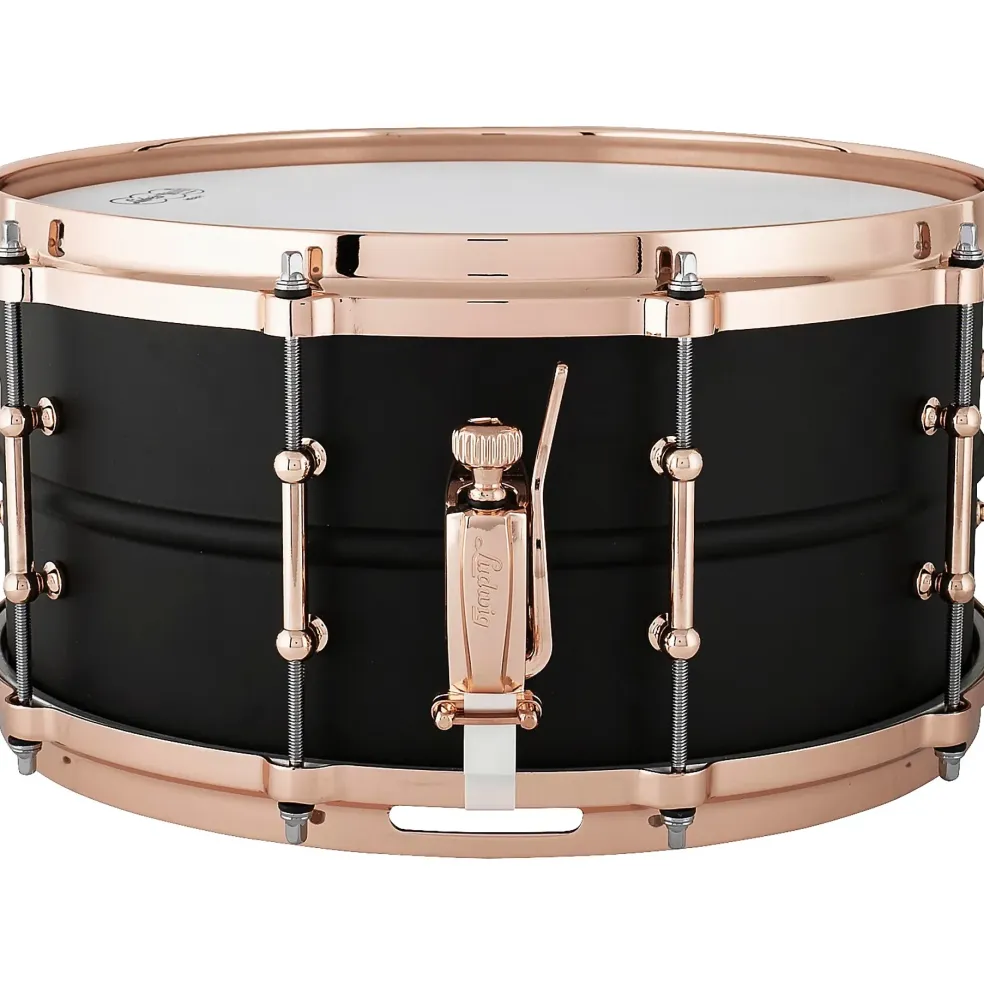Ludwig Hot Rod Black Beauty Snare Drum 14 x 6.5 in.
