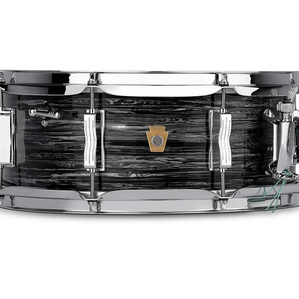Ludwig Jazz Fest Snare Drum 14 x 5.5 in. Vintage Black Oyster Pearl